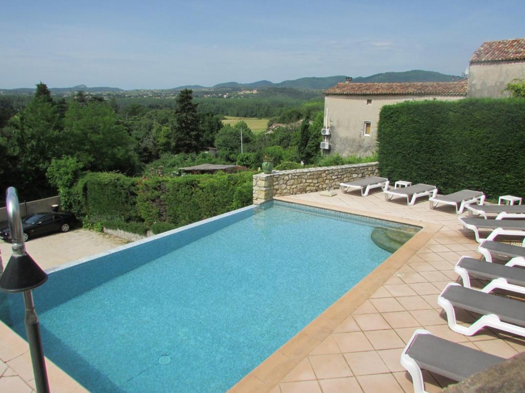 La Bastide Des Senteurs Hotel Saint-Victor-de-Malcap Buitenkant foto