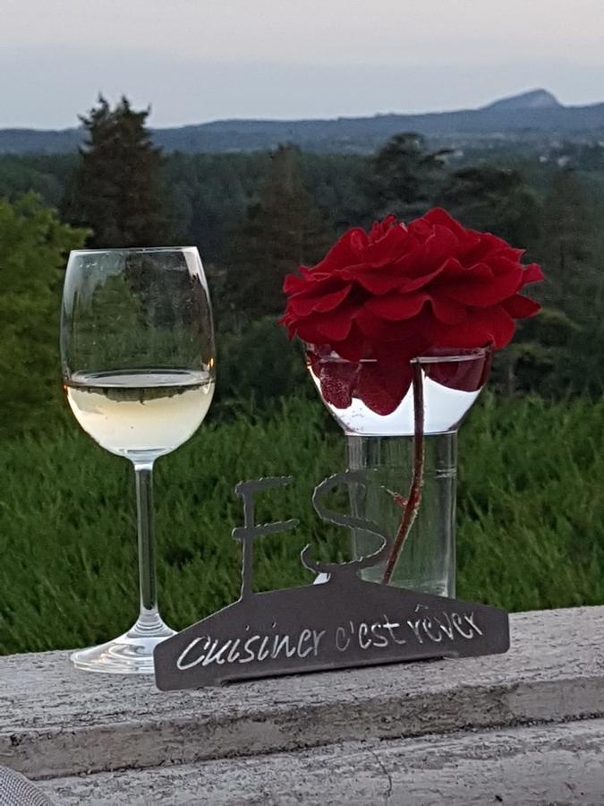 La Bastide Des Senteurs Hotel Saint-Victor-de-Malcap Buitenkant foto